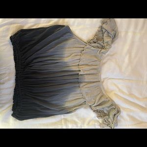 Free people ombré off the shoulder top